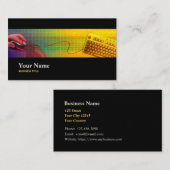 CARTE DE VISITE programmeur programmeur informatic (Devant / Derrière)