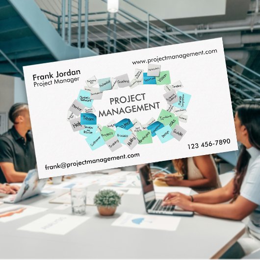 Carte De Visite Project Manager
