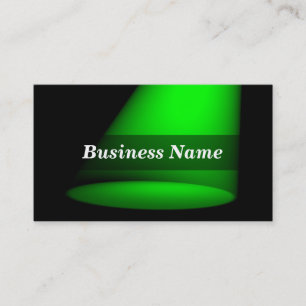 Carte De Visite projecteur 3D (vert)