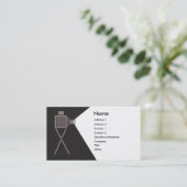 Carte De Visite Projecteur de film (Debout devant)