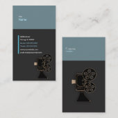 Carte De Visite Projecteur de film (Devant / Derrière)