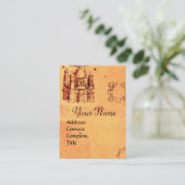 CARTE DE VISITE PROJET ARCHITECTURAL RENAISSANCE, ARCHITECTE (Debout devant)