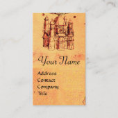 CARTE DE VISITE PROJET ARCHITECTURAL RENAISSANCE, ARCHITECTE (Devant)