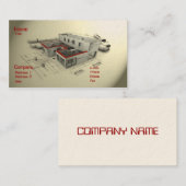 Carte De Visite Projets modernes de Desig (Devant / Derrière)