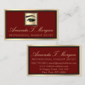 Carte De Visite Prolongation de la ceinture de maquillage professi (Devant / Derrière)