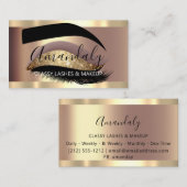 Carte De Visite Prolongation de la laisse à épiler pour maquillage (Devant / Derrière)