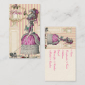 Carte De Visite Promenade matinale sur les Champs-Élysées (Devant / Derrière)