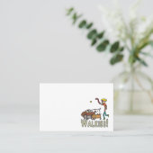 Carte De Visite Promenades de chiens (Debout devant)