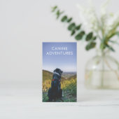 Carte De Visite Promenades Et Randonnées À Pied (Debout devant)