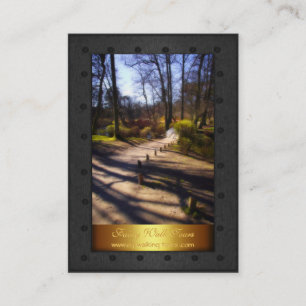 Carte De Visite Promenades - Fairy Walk Scene