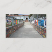 Carte De Visite Promesse des dauphins - Photo et devise de l'école (Dos)