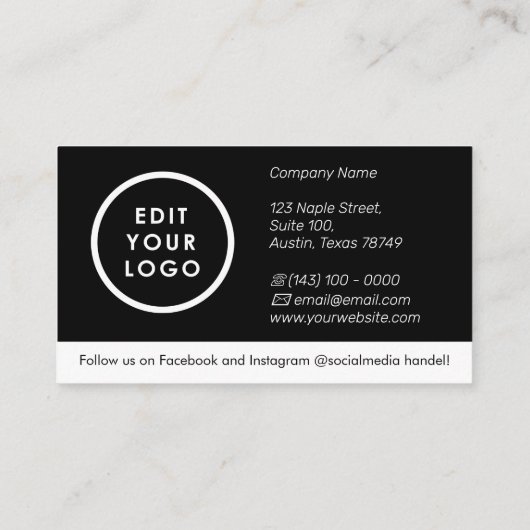 Carte de visite Promo (Dos)