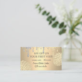 Carte De Visite Promo Code Promo Première Visite (Debout devant)