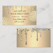 Carte De Visite Promo Code Promo Première Visite (Devant / Derrière)