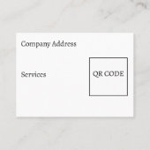 Carte De Visite Promotion de l'entreprise personnalisée (Dos)