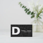 Carte De Visite promouvoir le nom professionnel personnalisé (Debout devant)