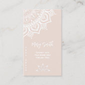 Carte De Visite Promouvoir vos services de yoga (Devant)