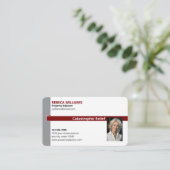 Carte De Visite Property Adjuster / insurance (Debout devant)