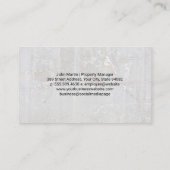 Carte De Visite Property Management | Investment Rentals (Dos)