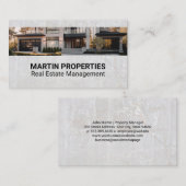 Carte De Visite Property Management | Investment Rentals (Devant / Derrière)
