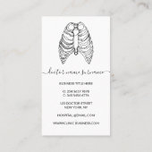 Carte De Visite Prophète pulmonaire (Dos)