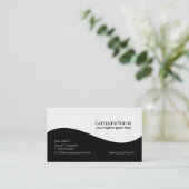 Carte de visite propre et moderne (Debout devant)
