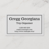 Carte de visite propre et professionnel (Devant)