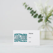 Carte De Visite Propre & Serein (Debout devant)