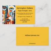 Carte De Visite Propriétaire de l'évaluateur du concessionnaire de (Devant / Derrière)