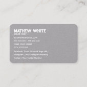 Carte De Visite 🏠 propriétaire de propriété Airbnb QR personnalis (Dos)