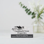 Carte De Visite Propriété Maisons Dove et Key | Marbre (Debout devant)