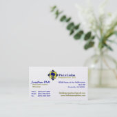 Carte De Visite Propriétés de Fairlake : Professionnel (Debout devant)