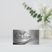 Carte De Visite Propriétés immobilières | Couleur (Debout devant)