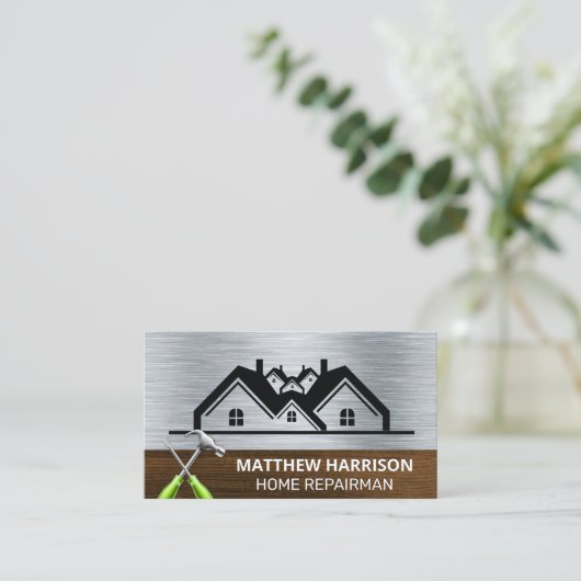 Carte De Visite Propriétés | Outils main | Menuiserie (Debout devant)