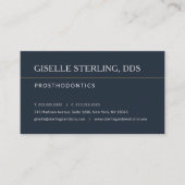 Carte De Visite Prosthodontics Office Appointment Reminder (Devant)