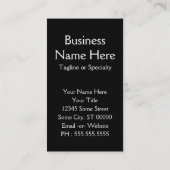 Carte De Visite protégez nos abeilles (Dos)