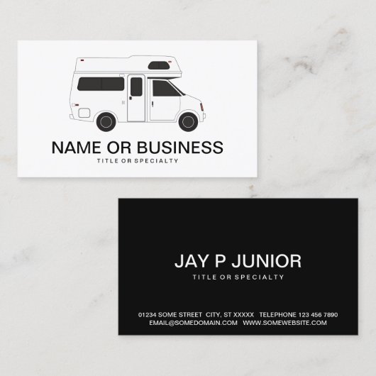 Carte De Visite provan hardtop (Devant / Derrière)