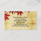 Carte De Visite PSALM 90:17 Bénédiction du Seigneur reposait sur n (Dos)