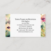 Carte De Visite Psaume 118:24 C'est le jour où le Seigneur a fait  (Dos)