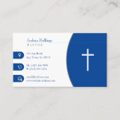 Carte De Visite Psaume 121 ; 1-2 | Inspiration chrétienne (Devant)