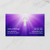 Carte De Visite Psaume 37 ; 4-5 - Chrétien (Devant)