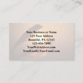 Carte De Visite Psaume 91:4 Il vous couvrira de ses plumes (Dos)