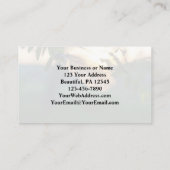 Carte De Visite Psaume 91:4 Il vous couvrira de ses plumes (Dos)