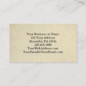 Carte De Visite Psaume 95:2 En sa présence avec Thanksgiving (Dos)