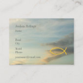 Carte De Visite Psaume chrétien 121 % pipe% inspiré (Dos)