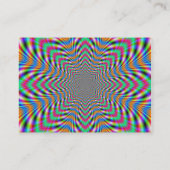 Carte de visite psychédélique étoile (Dos)