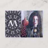 CARTE DE VISITE PSYCHÉDELIQUE KALEIDOSCOPE /MYSTIC MEMORIS MONOGRA (Dos)