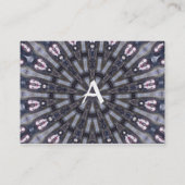 CARTE DE VISITE PSYCHÉDELIQUE KALEIDOSCOPE /MYSTIC MEMORIS MONOGRA (Dos)