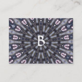 CARTE DE VISITE PSYCHÉDELIQUE KALEIDOSCOPE /MYSTIC MEMORIS MONOGRA (Dos)