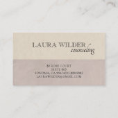 Carte De Visite Psychiatre Thérapiste Papillon Illustré (Dos)